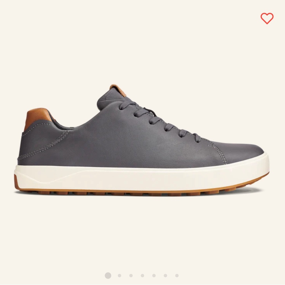 OluKai Wai‘aloe Men’s shoes Stone Color